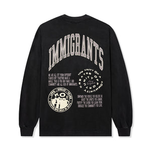 Kids Of Immigrants Our Story Long Sleeve Tee back