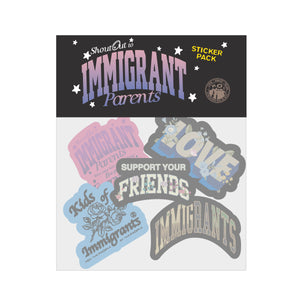 Kids Of Immigrants sticker pack