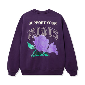 Kids Of Immigrants Support Your Friends Floral 2.0 Sweater back