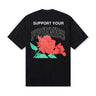 Support Your Friends print with flower