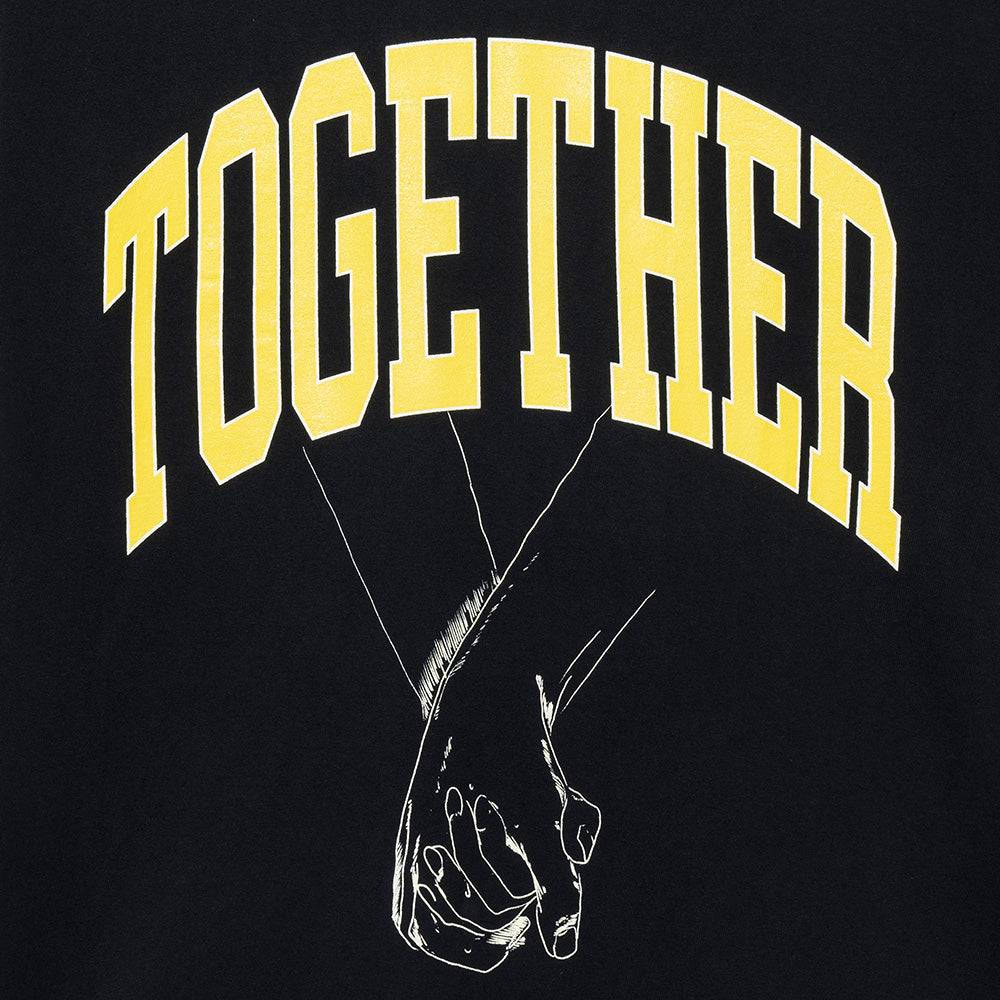 Kids Of Immigrants Together Tee with hands holding print