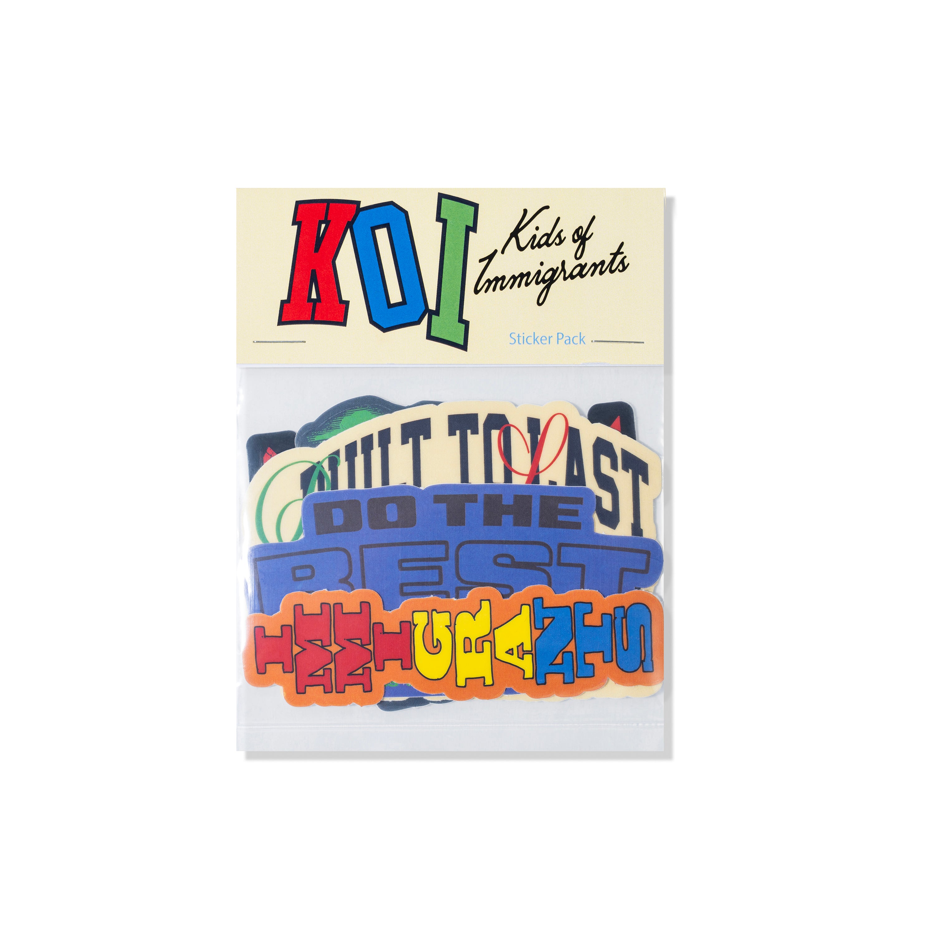 Last Version Sticker Built to Last Sticker Pack 2.0 – KIDS OF IMMIGRANTS