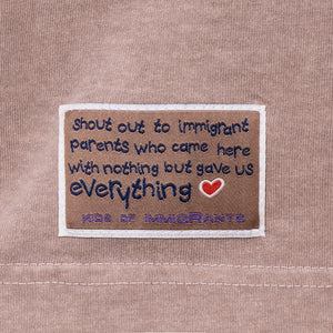 SHOUT OUT TO IMMIGRANT PARENTS PATCH LOGO