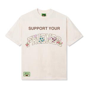 SUPPORT YOUR FRIENDS FLORAL TEE