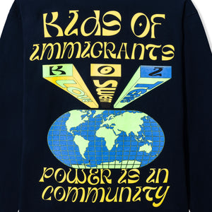 Kids Of Immigrants Power Is in The Community LS Tee 