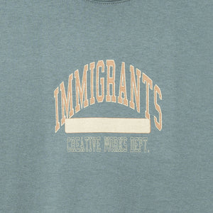 Immigrants creative works dept logo