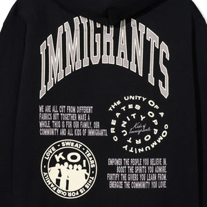 Kids Of Immigrants Our Story Hoodie back
