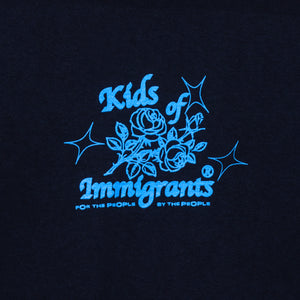 Kids Of Immigrants for the people print with flowers
