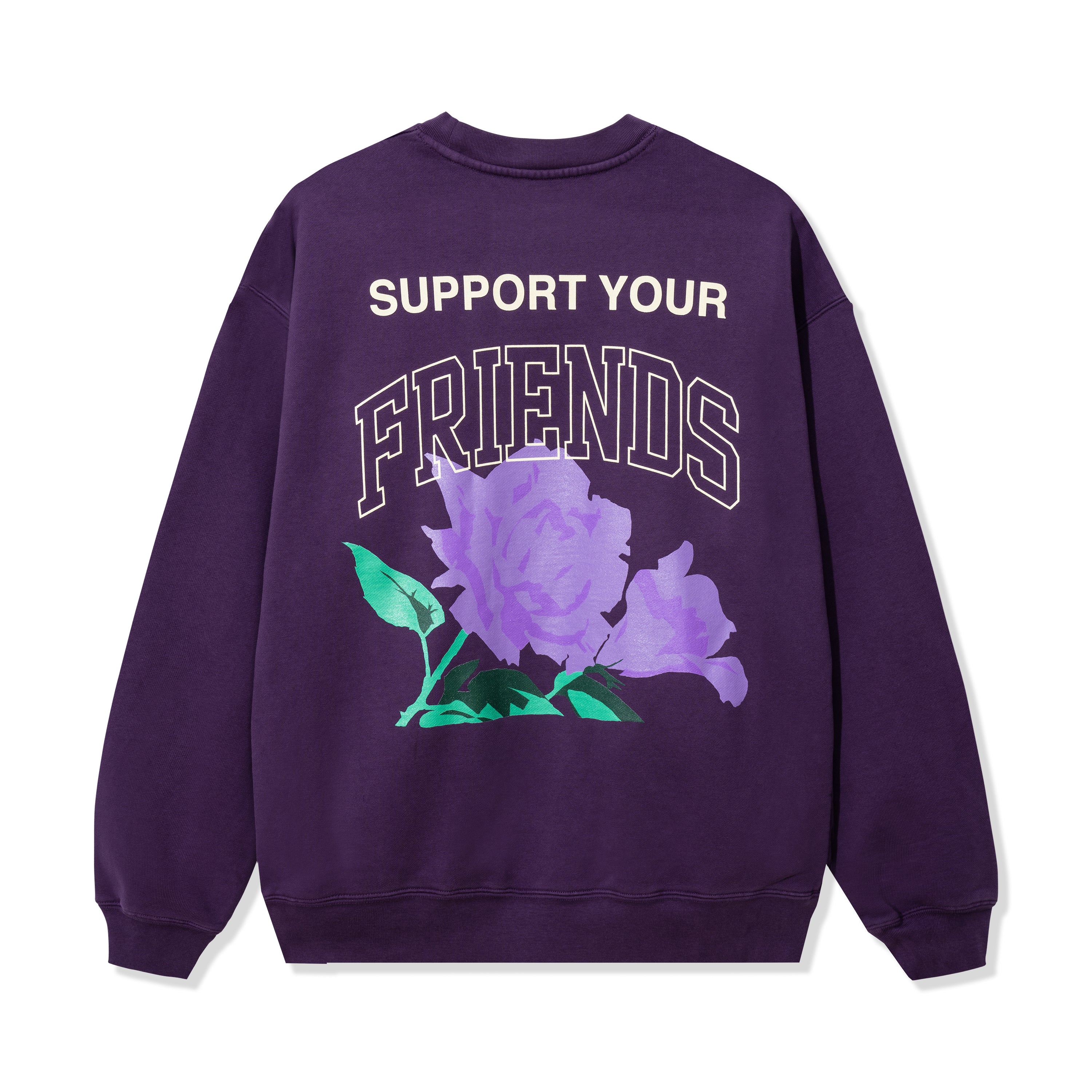 Kids Of Immigrants Support Your Friends Floral 2.0 Sweater back