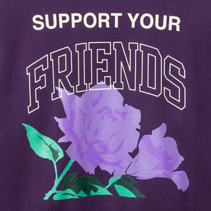 SUPPORT YOUR FRIENDS FLORAL 2.0 SWEATER