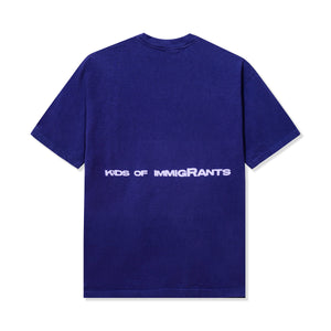 Kids Of Immigrants Support Your friends tee in purple