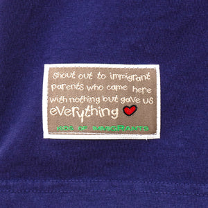 shout out to immigrant parents who came here with nothing but gave us everything patch