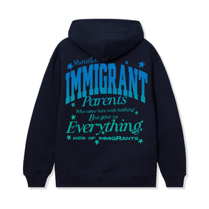 Kids Of Immigrants This Is For Our Family Vintage Navy back